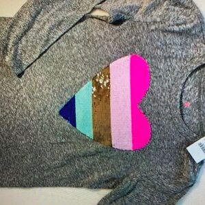 Super fun flip-able sequins change color design blouse